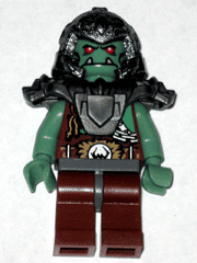 LEGO Minifigure Fantasy Era Troll Warrior 6 cas398 Castle Giant Chess Set Piece