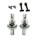 thumbnail image 2 of 2 piezas de diferencial delantero y trasero para coche RC, accesorios para Wltoys 1/28 284161 Plata, 2 of 7
