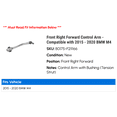 thumbnail image 2 of Front Right Forward Control Arm - Compatible with 2015 - 2020 BMW M4 2016 2017 2018 2019, 2 of 2