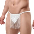 thumbnail image 3 of Men's Boxer Briefs Men Underwear Briefs Mens Comfort Pouch Underwear Men Microfiber Bottoms Out Brief Medium Groomsmen Mens Insert Here D Comfort Men' White One Size, 3 of 3
