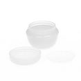 thumbnail image 3 of 10Packs 50G/50ML Frosted Container Jars with Inner Liner for Scrubs, Oils, Salves, Creams, Lotions, Makeup Cosmetics, Nail Accessories, Beauty Aids(White), 3 of 5