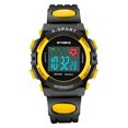 thumbnail image 1 of Reloj de pulsera electrónico deportivo para Niños y Estudiantes Sin SYNOKE Negro y Amarillo, 1 of 1