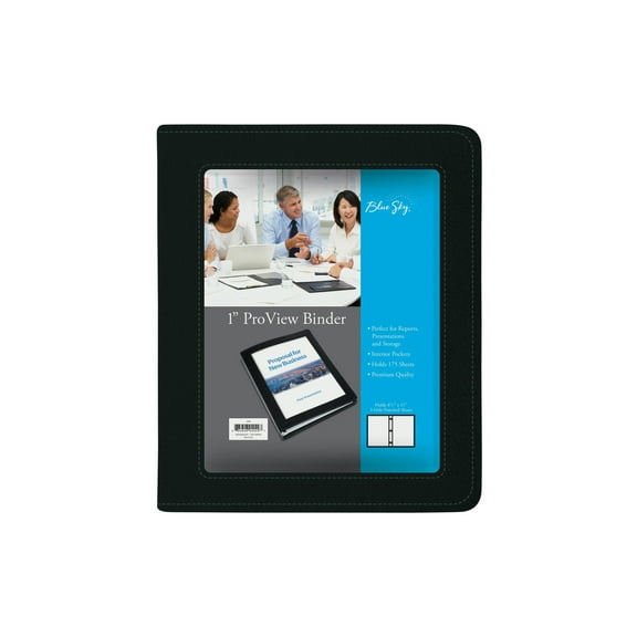 1" Legacy Pro View 3 Ring View Binder Single