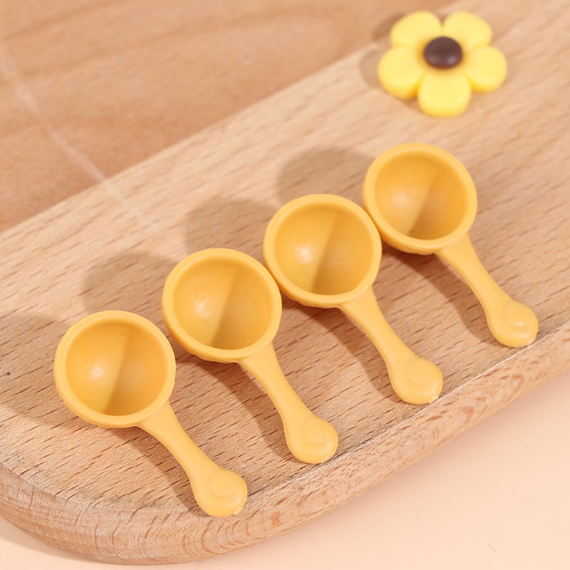 Colorful Dollhouse Spoon Furniture Miniature Kitchenware Dollhouse Decoration Miniature Artisan Photography Vintage Toy Colorful Dollhouse Spoon Furniture Miniature Kitchenware Dollhouse Decoration Miniature Artisan Photography Vintage Toy