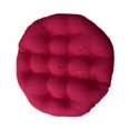 thumbnail image 2 of Cojín redondo para silla, almohada de suelo, cómodo y versátil, cojín para mascotas, silla colgante Rosa rojo, 2 of 9
