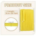thumbnail image 2 of Uxcell Piping Bias Tape, 20 Yards Piping Trim for Sewing - (Yellow), 2 of 7
