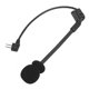 thumbnail image 4 of Micrófono negro Z Tactics MIC de 2 pines para auriculares con reducción de ruido Comtac II H50 sonido claro, 4 of 8