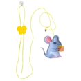 thumbnail image 1 of Jouet de Chat Jouets Interactifs Rétractable Suspendu Type de Porte Jouet Plume Auto-Excitée pour Souris de Porte Intérieure, 1 of 7