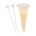 thumbnail image 3 of Palillos de dientes de bambú festivos para decoración navideña de cupcakes 2 piezas, 3 of 8