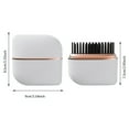thumbnail image 3 of Mini plancha de pelo inalámbrica con peine, recargable por USB-C, 3 temperaturas, calentamiento rápido, rizado y alisado para todo tipo de cabello, portátil para viajes, color blanco, 3 of 8