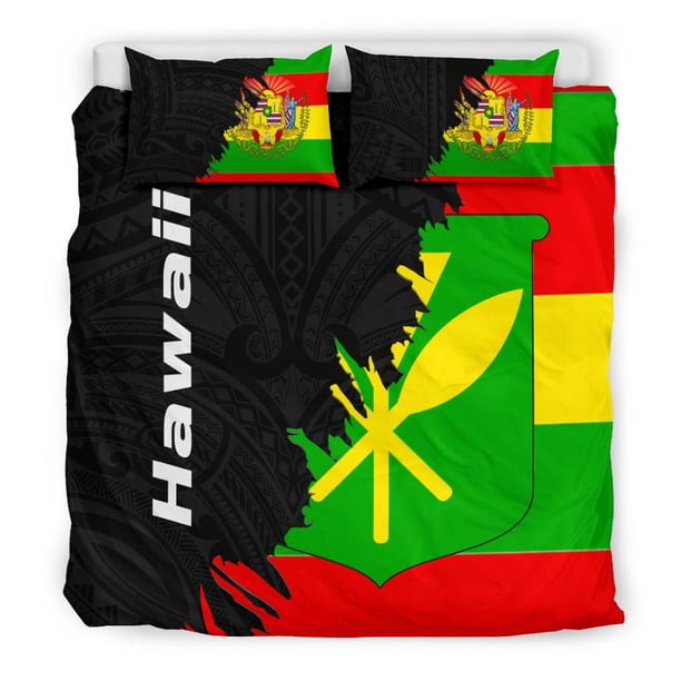 Juego de Ropa de Cama Polinesio - Hawaii Duvet Cover Set Wrap Style