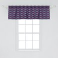 thumbnail image 2 of Ambesonne USA Window Valance, Vintage Patriotic Colors, 54" X 18", Dark Blue Cream Red, 2 of 3