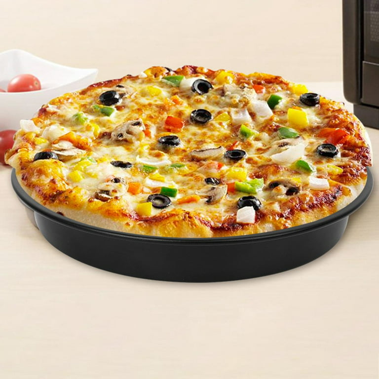 8/10 Oven Pan Chip Tray Dish Pizza Bacon Baking Non-Stick Cook Trays