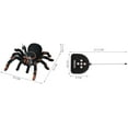 thumbnail image 2 of Remote-Controlled Spider "Tarantula" 23x25x7.5cm Giant Spider Light Eyes, 2 of 7
