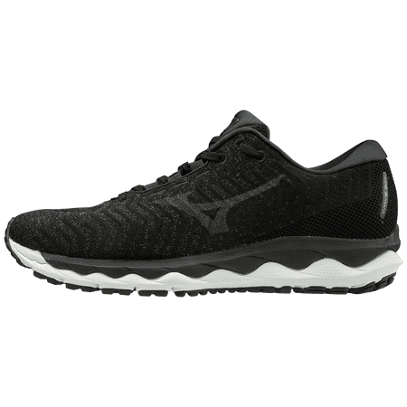 Mizuno Wave Sky Waveknit™ 3 Men's Running Shoe, Size 15, Black (9090)