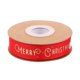 thumbnail image 1 of 1 Roll Exquisite Decoration Gift Polyester Packaging Ribbon Hanging Band (Red), 1 of 5