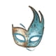 thumbnail image 5 of Máscara de mascarada Diseño vintage Decoración ligera Accesorios creativos Mardi Gras Azul, 5 of 9