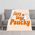 thumbnail image 2 of Durable Soft & Warm Flannel Blanket - Whimsical Cartoon Design with Cheerful Colors Perfect for Sofa Travel Bed & Chair, 2 of 7