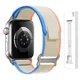 thumbnail image 1 of Correa de rastreo para Apple Watch Ultra 2, banda de 49mm, 45mm, 44mm, 42mm, 40mm, 41mm, 38mm, pulsera de nailon para iwatch series 9, 8, 7, 6, 5, 4, 3 SE, 1 of 5