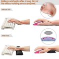 thumbnail image 4 of Keyboard wrist rest pillow rest pad and mouse wrist rest pillow support, 4 of 5