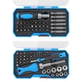 thumbnail image 4 of Multi-function Ratcheting Multitool Screwdriver Set Screwdriver Multi-bit Tool All in Portable Multi-Purpose Tool, 4 of 7