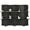 Black, variant on Zaverox  6 Panel Folding Weave Fiber Room Divider with 2 Display Shelves – Woven Fiber Privacy Screen, Freestanding Decorative Partition for Home Office Living Room