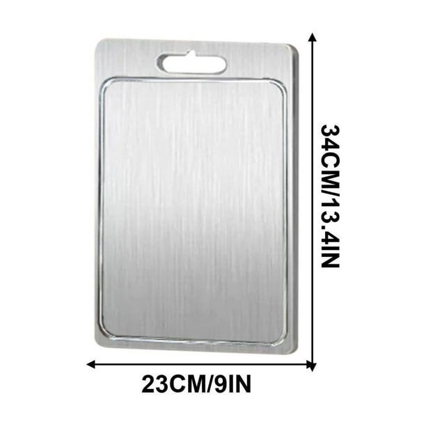 Cutting Boards For Kitchen Cutting Board Stainless Steel Cutting Board Premium Double-Sided Chopping Boards For Dishwasher Meat Fruit And Vegetable
