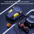 thumbnail image 4 of TFixolPortable Air Compressor Tire Inflator,12V DC Car Tire Pump with LED Light for Car Tires, Bicycles and Other Inflatables, 4 of 7