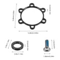 thumbnail image 4 of KAKOWELY Wheel Spacer Hubcentric Wheel Spacer Conversion Washer Black Improves Stability and Flexibility 1 Set, 4 of 8