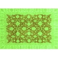 thumbnail image 1 of Ahgly Company Indoor Rectangle Oriental Green Modern Area Rugs, 7' x 10', 1 of 4