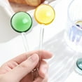 thumbnail image 3 of Juego de 4 cucharaditas de vidrio – Agitadores de té o expreso de vidrio – Vidrio de borosilicato resistente al calor – Apto para lavavajillas, 3 of 5