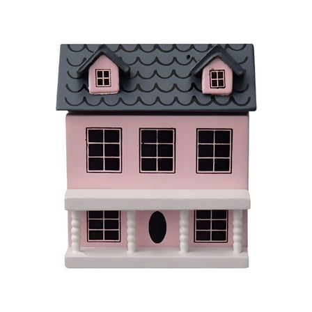 BESTSKY Miniature House Model Tiny Wooden House Decorative Model House Adorable Mini House