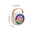 thumbnail image 5 of Mini Karaoke Machine, Portable Bluetooth Speaker With 2 Wireless Microphone For Kids And Adults n, 5 of 5