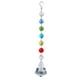 thumbnail image 1 of Xihbxyly Collar con Colgante de Cristal, Atrapasol Colorido, Efecto de Luz Brillante, Ideal para El Hogar y Fiestas, Regalo Elegante, Tamaño de 21 Cm, Cristal Duradero., 1 of 1