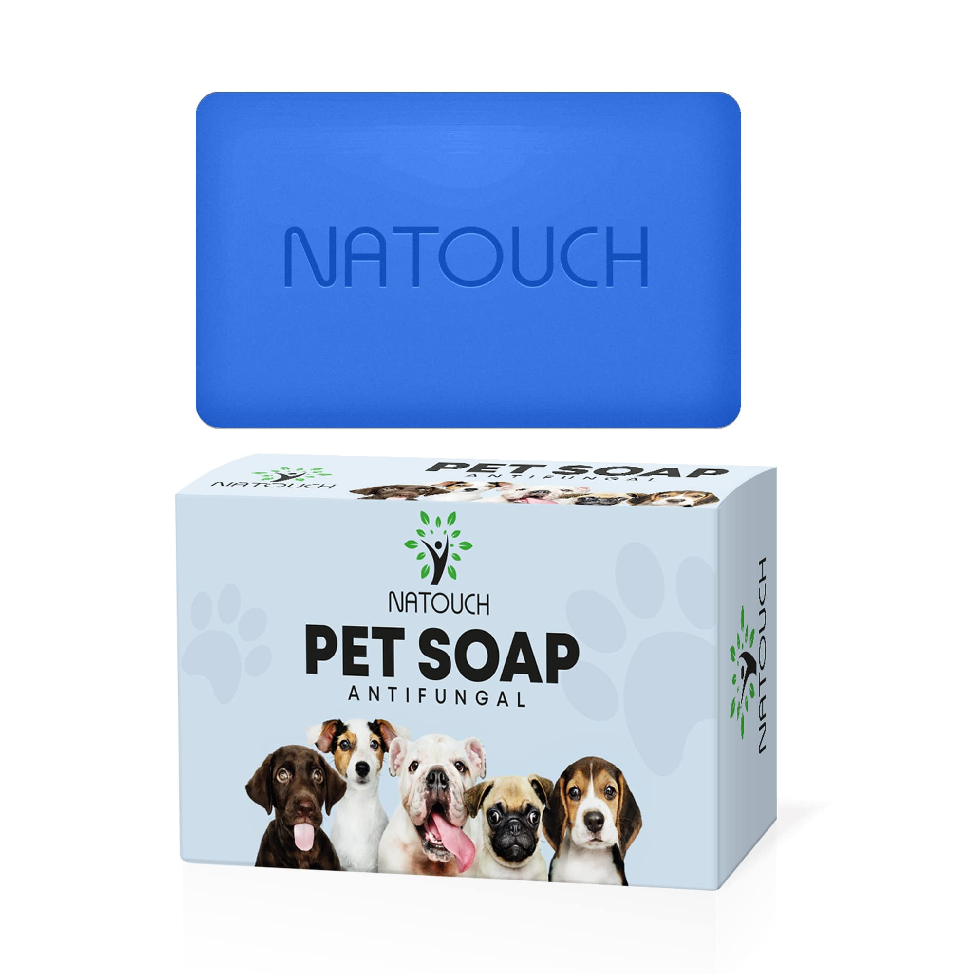 Natural Antifungal Dog Soap with Tea Tree and Lavender Soothes Allergies Itching and Infections Gentle and Effective Dog Shampoo