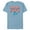 Ocean Blue, variant on Disney Lilo & Stitch Vacay Mode - Short Sleeve Blended T-Shirt for Adults - Customized-Ocean Blue