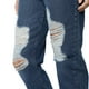 thumbnail image 3 of Pantalon De Mezclilla Para Mujer Mom Jeans Casual Rotos, 3 of 4