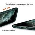 thumbnail image 4 of Étui Antichoc Compatible pour iPhone 11 Pro Max, [Protection contre les Chutes de Qualité Militaire] [Anti-Rayures] Dos Rigide Translucide Mat avec Bords Souples, Étui Antidérapante, Vert Minuit, 4 of 5