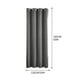 thumbnail image 3 of Blackout Curtains for Bedroom Soundproof Thermal Insulated Window Drapes Grommet Panels Noise Reducing Room Darkening Curtains for Living Room Nursery Home Theater, 3 of 6