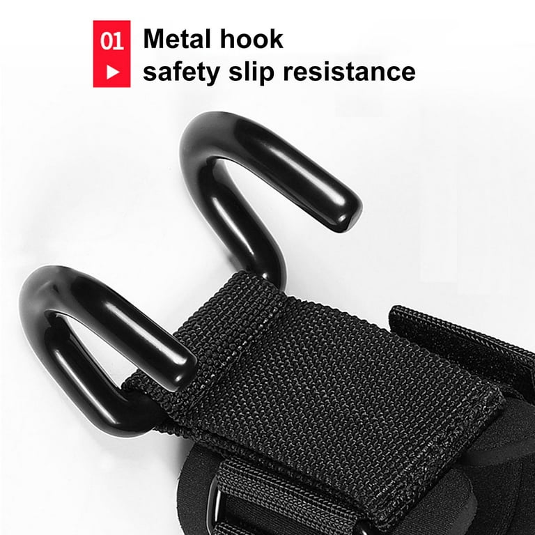 Pair Weight Lifting Hooks Heavy Duty High Strength Great