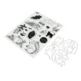 thumbnail image 1 of DIY Clear Stamp, Clear Stamp Animaux Plantes Scrapbooking Stamp Estampage Clair Outils de Performance Conduit, 1 of 12