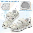 thumbnail image 6 of Psesaysky Children's Single Buckle Sneakers Non-Slip and Wear-Resistant Running Shoes for Kids Unisex Children’s Comfortable Athletic Shoes, 6 of 8