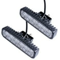 thumbnail image 2 of 18W LED Driving Slim Work Light Bar Offroad for Truck Atv Boat 12V 24V DC, 2 of 2