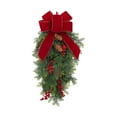 thumbnail image 2 of Haute Decor 20 Inch Pre Lit Christmas Swag Garland w/ 15 Warm White Lights, 2 of 2