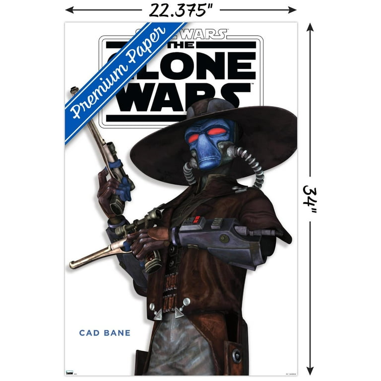 Star Wars: The Clone Wars - Cad Bane Feature Series Wall Poster