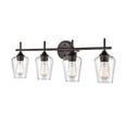 thumbnail image 2 of Ashford 4 - Light Rubbed Bronze Dark Brown Wall Sconce, 2 of 8