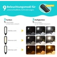 thumbnail image 2 of Lampe de Lecture Portable pour vers de Bibliothèque, Lampe de Livre Rechargeable avec Batterie et USB, Lumière de Protection des Yeux, Anti-Éclaboussures, Luminosité Réglable pour Enfants, Étudiants, 2 of 6