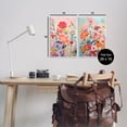 thumbnail image 4 of Stupell Industries Bright Contemporary Flowers Plants & Flowers Painting Unframed Art Print Wall Art, 13 x 19, Set of 2, 4 of 8