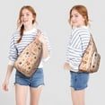 thumbnail image 2 of Donut Craze Sling Backpack – Fun Jelly-Filled Print Crossbody Bag, Fashionable Pack for Weekend Getaways, 2 of 4