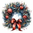 thumbnail image 1 of 5D DIY Taladro Diamante Pintura Navidad Corona Kit Del, 1 of 9